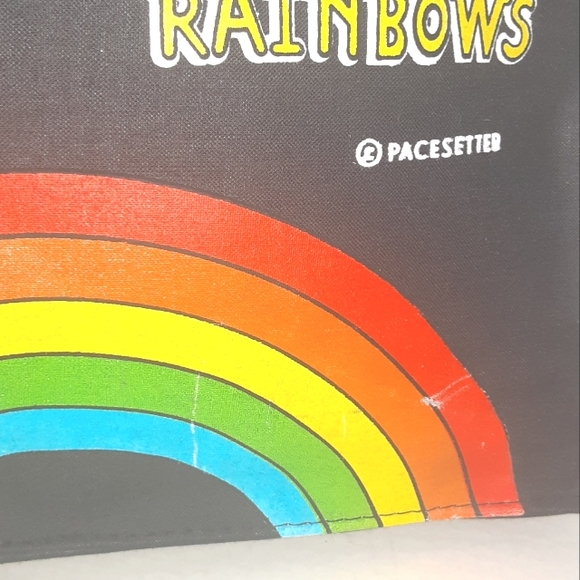 NWT SUPERSAC Rainbow 🌈 Screenprinted Handbag - Picture 3 of 10